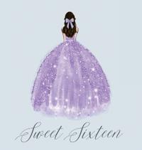 Bokomslag för "Sweet sixteen guest book, party Guest book, birthday party guest book to sign"