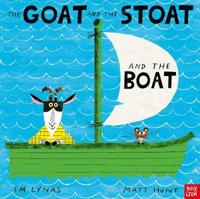 Kirjan kansi "Goat and the Stoat and the Boat"