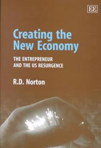Kirjan kansi "Creating the New Economy"