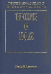 The Economics of Language
