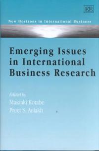 Emerging Issues in International Business Research