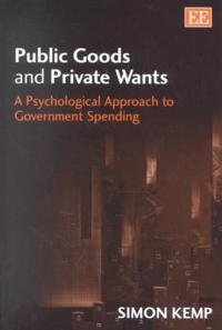 Public Goods and Private Wants