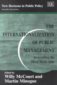 Kirjan kansi "The Internationalization of Public Management"