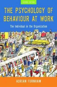 Kirjan kansi "The Psychology of Behaviour at Work"