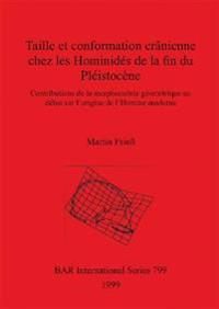 Taille et conformation crânienne chez les Hominidés de la fin du Pléistocène