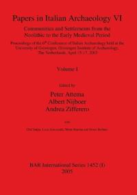 Papers in Italian Archaeology VI