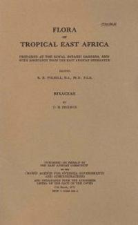 Flora of Tropical East Africa: Bixaceae