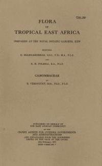 Flora of Tropical East Africa: Cabombaceae