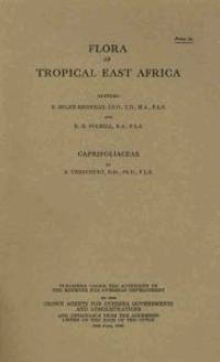 Flora of Tropical East Africa: Caprifoliaceae