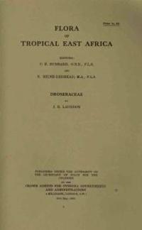 Flora of Tropical East Africa: Droseraceae