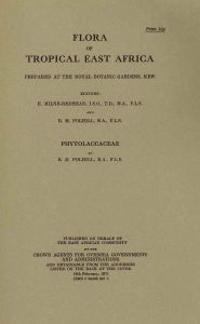 Flora of Tropical East Africa: Phytolaccaceae