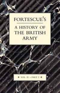 Bokomslag för "Fortescue's History of the British Army"