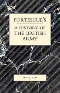 Bokomslag för "Fortescue's History of the British Army"