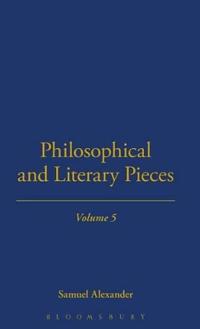Philosophical And Literary Pieces