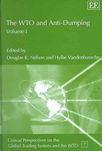 The WTO and Anti-Dumping