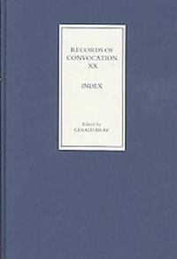 Records of Convocation XX