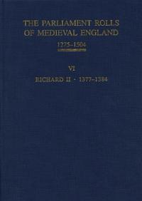 The Parliament Rolls of Medieval England, 1275-1504