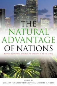 Kirjan kansi "The Natural Advantage of Nations"