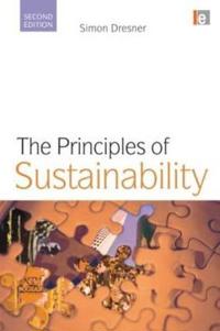 Kirjan kansi "The Principles of Sustainability"
