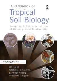 Kirjan kansi "A Handbook of Tropical Soil Biology"