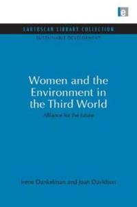 Kirjan kansi "Women and the Environment in the Third World"