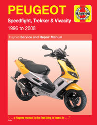 Peugeot Speedfight, Trekker & Vivacity Scooters ('96 - '08)