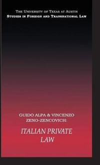 Bokomslag för "Italian Private Law"