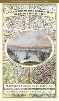 Devon 1611 – 1836 – Fold Up Map that features a collection of Four Historic Maps, John Speed’s County Map 1611, Johan Blaeu’s County Map of 1648, Thomas Moules County Map of 1836 and a Plan of Exeter 1851 by John Tallis.