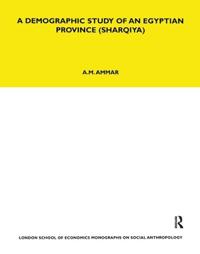 Bokomslag för "A Demographic Study of an Egyptian Province (Sharquiya)"