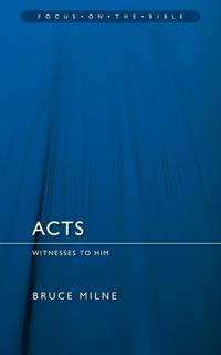 Acts: Witnesses to Him