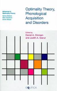 Optimality Theory Phonological Acquisition and Disorders
