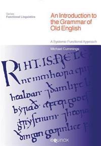 Kirjan kansi "An Introduction to the Grammar of Old English"