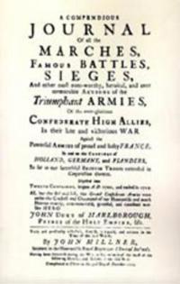 Compendious Journal of All the Marches Famous Battles & Sieges (of Marlborough)