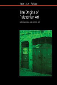 Kirjan kansi "The Origins of Palestinian Art"