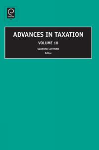 Bokomslag för "Advances in Taxation"