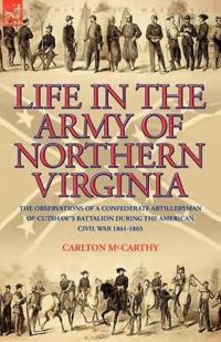 Kirjan kansi "Life in the Army of Northern Virginia"