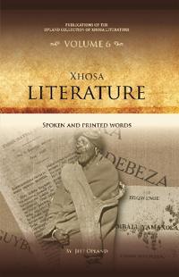 Kirjan kansi "Xhosa literature"