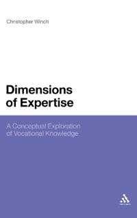 Kirjan kansi "Dimensions of Expertise"