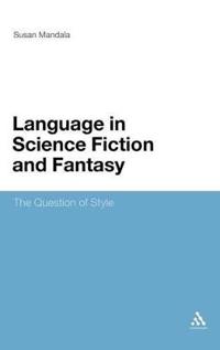 Bokomslag för "The Language in Science Fiction and Fantasy"