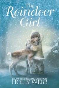 Kirjan kansi "The Reindeer Girl"