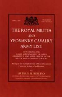 Royal Militia and Yeomanry Cavalry Army List
