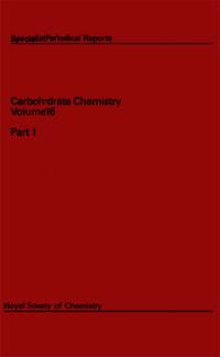 Specialist Periodical Reports - Carbohydrate Chemistry