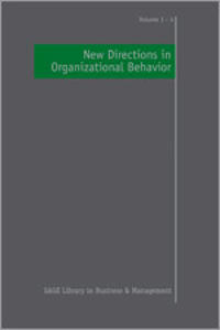 New Directions in Organizational Behavior