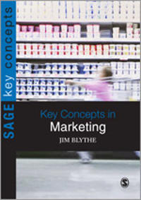 Kirjan kansi "Key Concepts in Marketing"