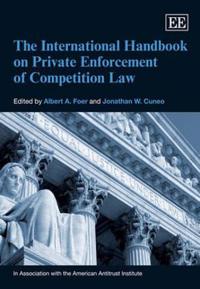 Bokomslag för "The International Handbook on Private Enforcement of Competition Law"