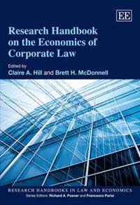 Bokomslag for "Research Handbook on the Economics of Corporate Law"