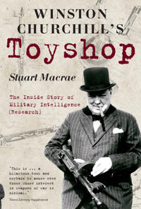 Kirjan kansi "Winston Churchill's Toyshop"