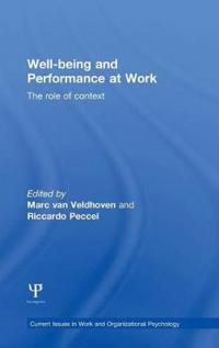 Well-being and Performance at Work