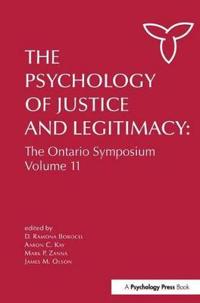 Bokomslag för "The Psychology of Justice and Legitimacy"