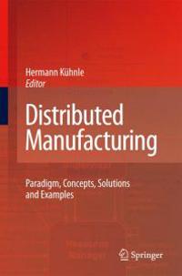 Bokomslag för "Distributed Manufacturing"